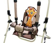 Kidsworld 2-in-1 Children Swing/Garden Swing Art.24233 2-ühes lastekiik, beebikiik, aiakiik, sise-/välistingimustes kasutatav beebikiik ja söögitool