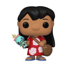 FUNKO POP! Vinilinė figūrėlė: Disney: Lilo & Stitch - Lilo (w/ Scrump)