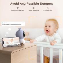 La bebe™ Accessories  Smart Baby Monitor  Art.243702 Kūdikių monitorius - vaizdo kamera