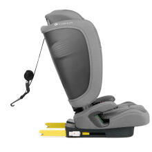 KINDERKRAFT FIX2GO i-Size automobilinė kėdutė 76-150 cm pilka
