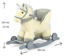 MILLY MALLY 2195 Arkliukas POLLY smėlio spalvos