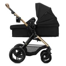 Kinderkraft Moov2 Air 3in1 Art.244751 Black 3-in-1 baby stroller