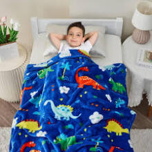 Tom Kids Fleece Blanket Art.246370 vilnonis kilimas 75х150cm