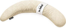 La Bebe™ Moon Сotton Maternity Pillow  Art.246552  Didelė pagalvė nėščioms moterims su „memory foam“ (ypač minkštas ir tylus kūno užpildas) 195 cm