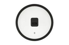 Maku Glass lid w/silicone edge 24 cm
