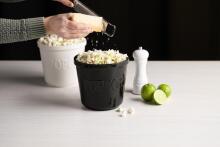 Maku spragintų kukurūzų dubenėlis, baltas, 2 l, 17,5 cm