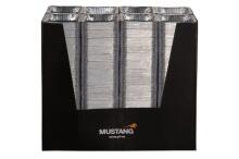 Mustang folijos kepimo forma, 31x21 cm, 12 vnt. aliuminio stovas