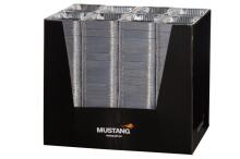 Mustang folijos kepimo forma, 31x21 cm, 12 vnt. aliuminio stovas