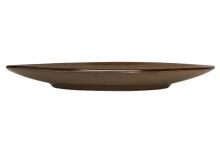 Maku Tones lėkštė 27 cm gintaro spalvos