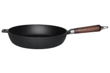 Maku keptuvė su ketaus mediniu kotu, 28 cm