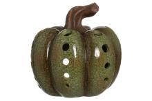 4Living žvakidė moliūgų žalia 17,5 cm