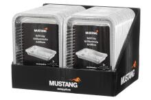 Mustang folijos kepimo forma, 31x21 cm, 3 vnt. aliuminio stovelis