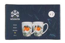 „Winteria“ puodeliai, raudonviršiai, 2 vnt., 33 cl