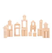 Legler Wooden Blocks  Art.247894 Mediniai kubeliai maišelyje, 100 vnt.