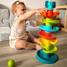 WOOPIE BABY kamuoliukų takelio spiralės rinkinys + 3 kamuoliukai