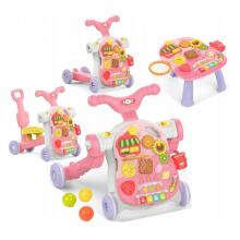 WOOPIE BABY 5in1 vaikiška vaikštynė, rožinė, 1+