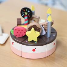 CLASSIC WORLD medinis gimtadienio tortas pjaustymui, 19 vnt.