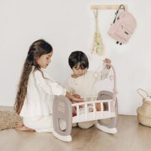 SMOBY Baby Nurse Cradle with Mobile for Doll