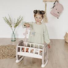 SMOBY Baby Nurse Cradle with Mobile for Doll