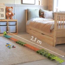 WOOPIE žaislinis sunkvežimis, dinozaurų bėgis, 2,1 m, automobiliams