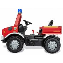 Rolly Toys Unimog Mercedes Benz Pedal Car Guard + Rooster