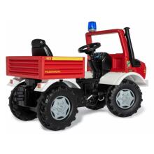 Rolly Toys Unimog Mercedes Benz Pedal Car Guard + Rooster