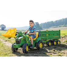 Rolly Toys rollyFarmtrac John Deere 7930 pedalinis traktorius su kaušu
