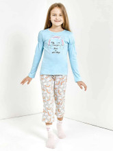 Mark Formelle Rainbow Art.567711 bērnu kokvilnas pidžama