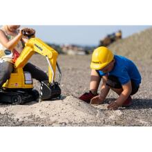 FALK Komatsu ekskavatoriaus besisukantis kastuvas + šalmas