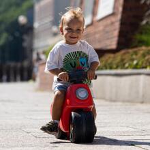 FALK paspirtukas „Strada Scooter“ su raudonomis tyliomis padangomis nuo 1 metų