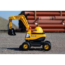FALK ekskavatorius JCB DIGGER besisukantis geltonas judantis kaušas nuo 3 metų amžiaus.