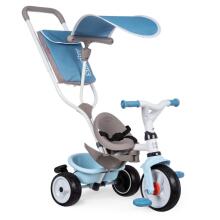 SMOBY Baby Balade Plus triratis, mėlynas