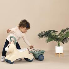 SMOBY Mažasis Pirmasis Ride-On Ponis su Priekaba