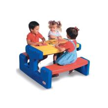 Little Tikes didžiulis pikniko stalas, mėlynas stalas
