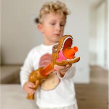 WOOPIE Kamuolių Šautuvas Putplasčio Kamuoliukai ir Smiginio Automatinis Paleidėjas Dinozauras 22 VNT.
