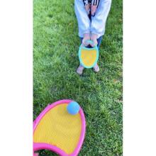WOOPIE arkadinis žaidimas „CATCH BALL“ 2 irklai + 2 kamuoliukai