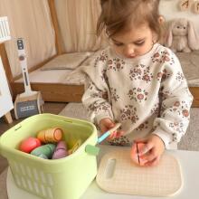 TOOKY TOY medinis rinkinys maistui, daržovėms, vaisiams