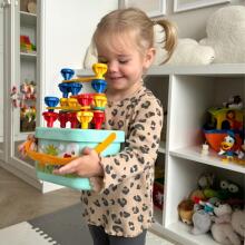 WOOPIE GREEN Construction BOX variklis Montessori 12in1 FSC