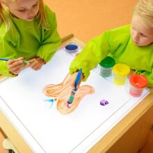 MASTERKIDZ sensorinis rėmelis - LED panelė + permatomas tapybos padėklas