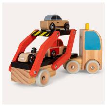 CLASSIC WORLD medinis vilkikas + 3 automobiliai