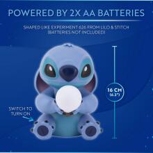 Disney Stitch Nightlight  Art.250000 Silikono LED naktinė lemputė