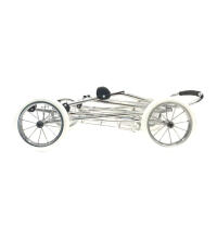 Arrue Katia Jr. Art.250606 Paris  Large classic doll stroller with bag