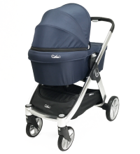 Arrue Ixo 2 Art.250628 Navy  Baby stroller with cradle
