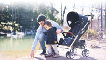 Arrue Nano Pro Art.250787 Black Baby stroller