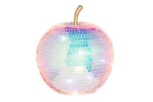 Finnlumor Glass apple with LED lights mirror mosaic