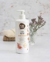 Pure Beginnings Body Wash I am new Art.251271 Odos atnaujinamasis dušo želė su rooibos ankštimis ir prebiotikais, 500 ml