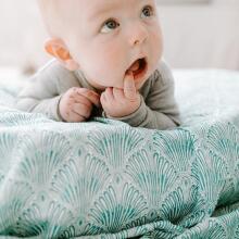 Aden Anais Muslin Swaddles Art.251313 Skylight High quality bamboo muslin swaddle, 1 pc. (120x120 cm)