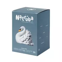 Natruba Bath Toy Swan Art.251328 Gulbė pagaminta iš 100 % natūralios gumos