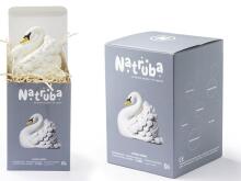 Natruba Bath Toy Peacock Art.251331 Povas pagamintas iš 100 % natūralios gumos