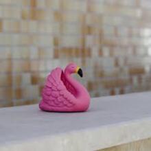 Natruba Bath Toy Peacock Art.251331 Povas pagamintas iš 100 % natūralios gumos